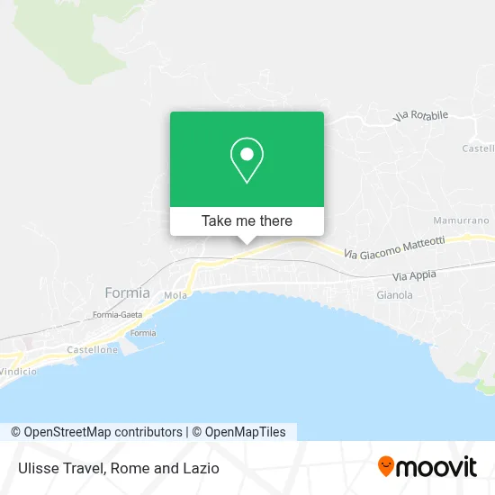 Ulisse Travel map
