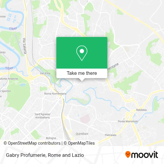 Gabry Profumerie map