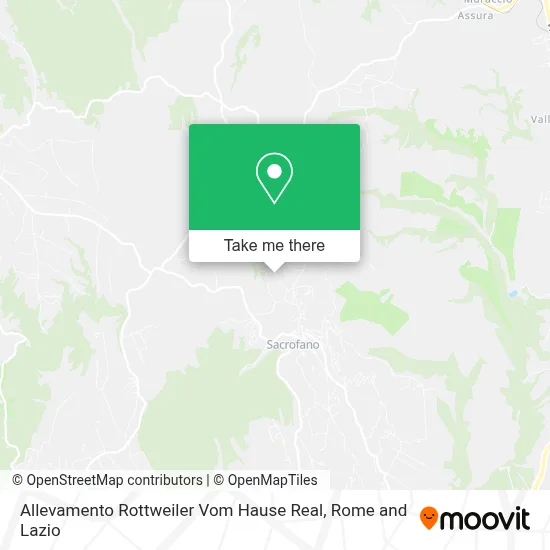 Allevamento Rottweiler Vom Hause Real map