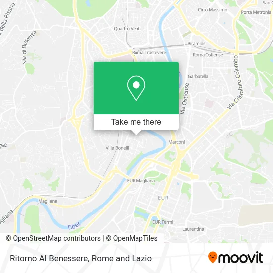 Ritorno Al Benessere map