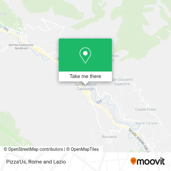 Pizza'Us map