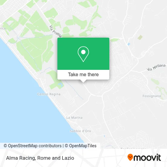 Alma Racing map