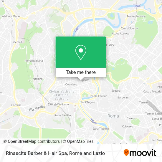 Rinascita Barber & Hair Spa map