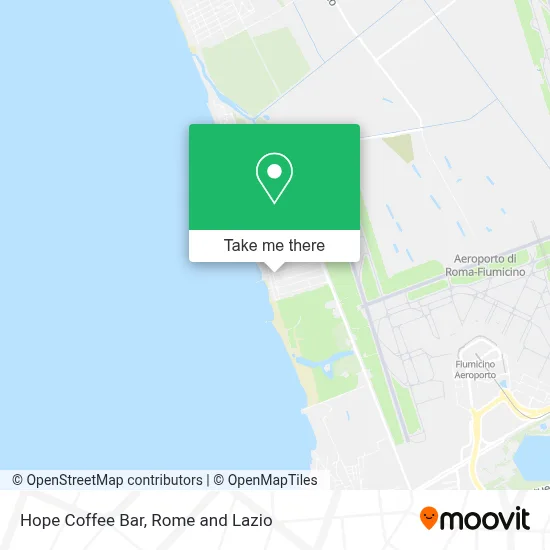 Hope Coffee Bar map