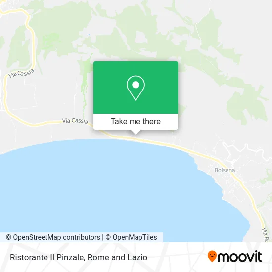Ristorante Il Pinzale map