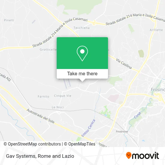 Gav Systems map