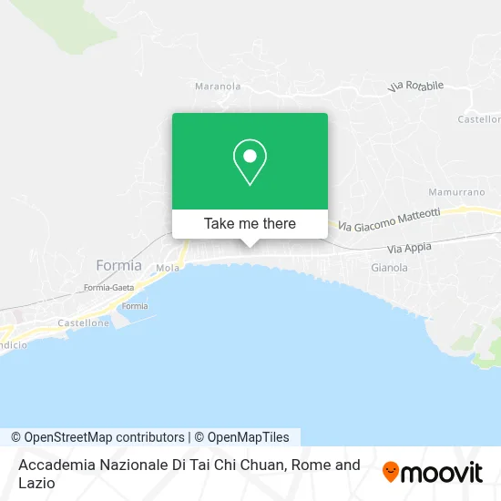 Accademia Nazionale Di Tai Chi Chuan map