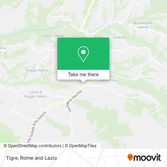 Tigre map