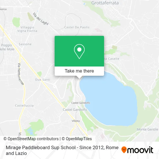 Mirage Paddleboard Sup School - Since 2012 map