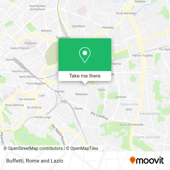 Buffetti map