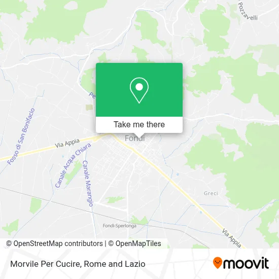 Morvile Per Cucire map