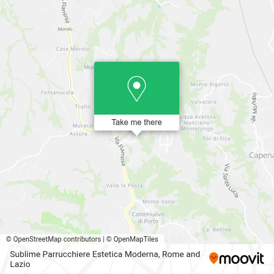 Sublime Parrucchiere Estetica Moderna map