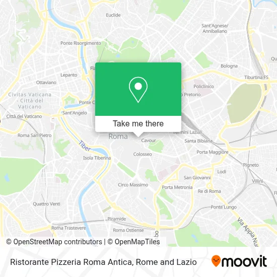Ristorante Pizzeria Roma Antica map