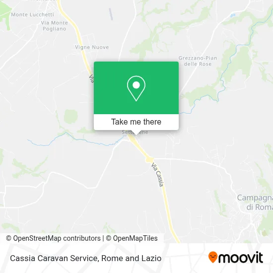 Cassia Caravan Service map