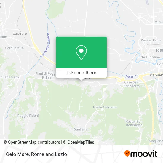 Gelo Mare map
