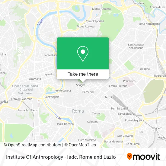 Institute Of Anthropology - Iadc map