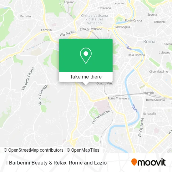 I Barberini Beauty & Relax map