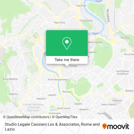 Studio Legale Cassiani Lex & Associates map