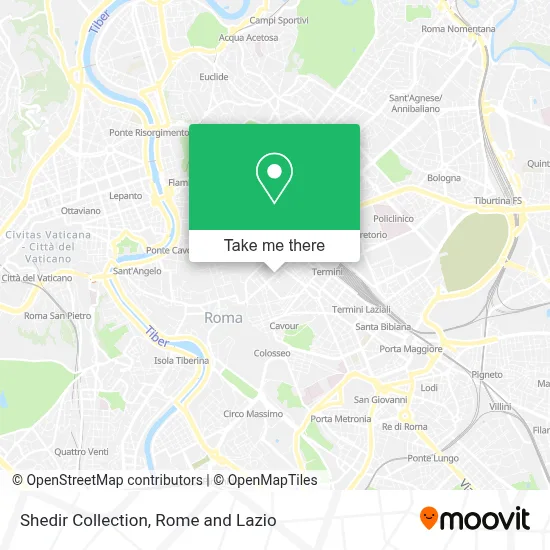 Shedir Collection map