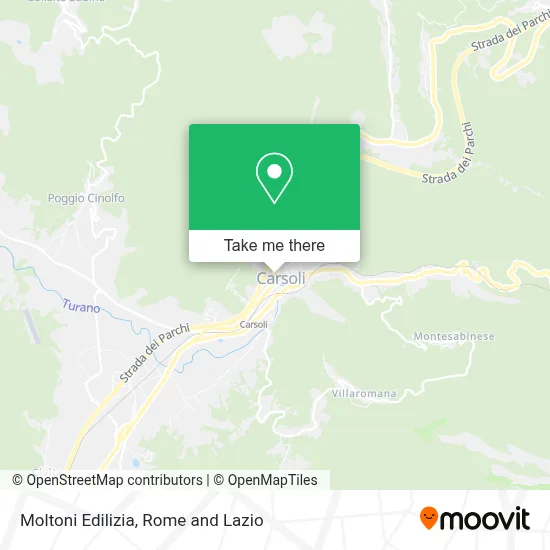 Moltoni Edilizia map