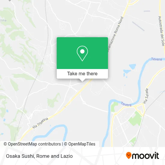 Osaka Sushi map