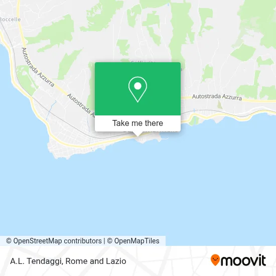 A.L. Tendaggi map