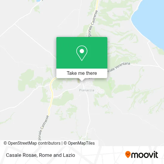 Casale Rosae map