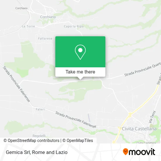 Gemica Srl map