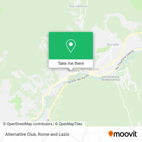 Alternative Club map