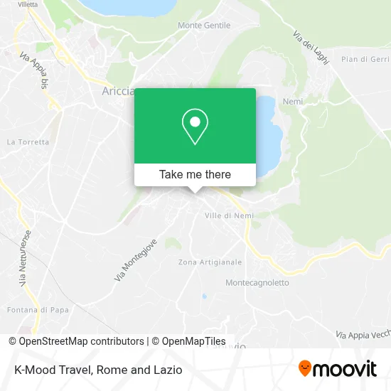 K-Mood Travel map