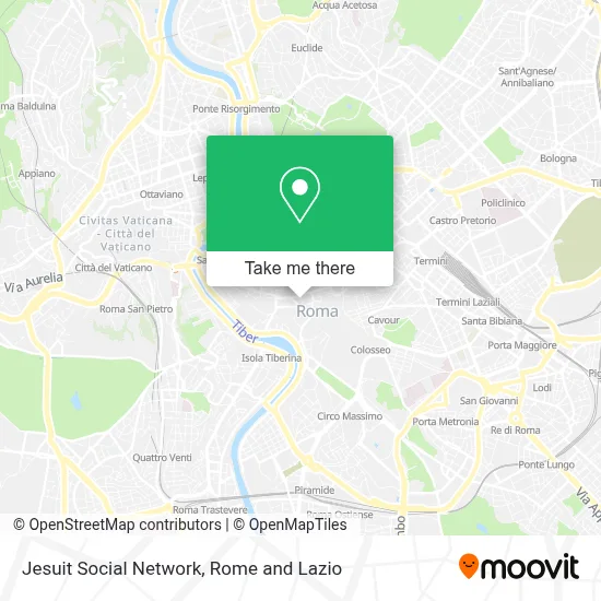Jesuit Social Network map