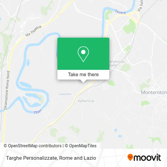 Targhe Personalizzate map