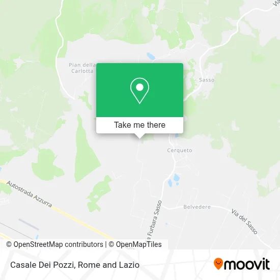 Casale Dei Pozzi map
