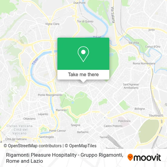 Rigamonti Pleasure Hospitality - Gruppo Rigamonti map