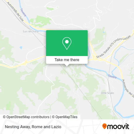 Nesting Away map