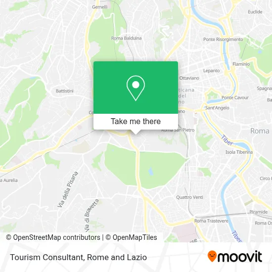 Tourism Consultant map