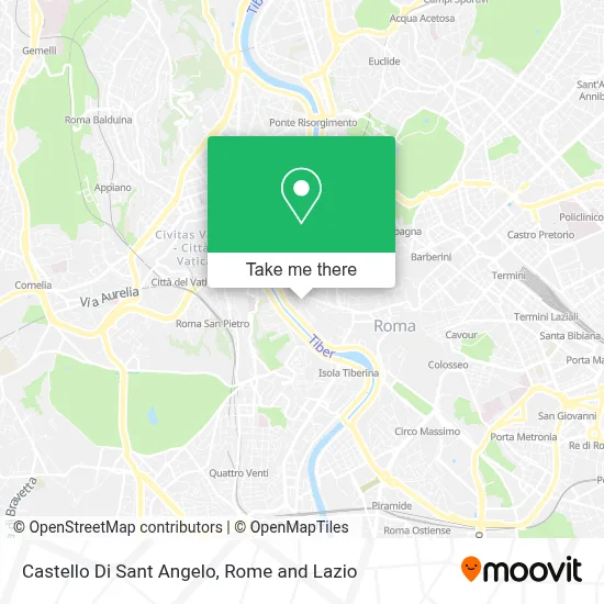 Castello Di Sant Angelo map