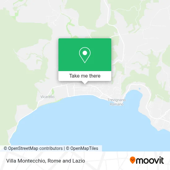 Villa Montecchio map