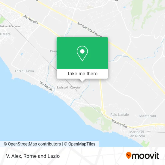 V. Alex map