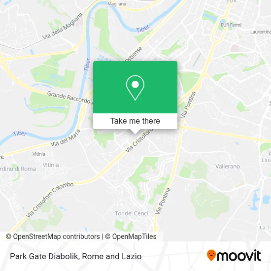 Park Gate Diabolik map