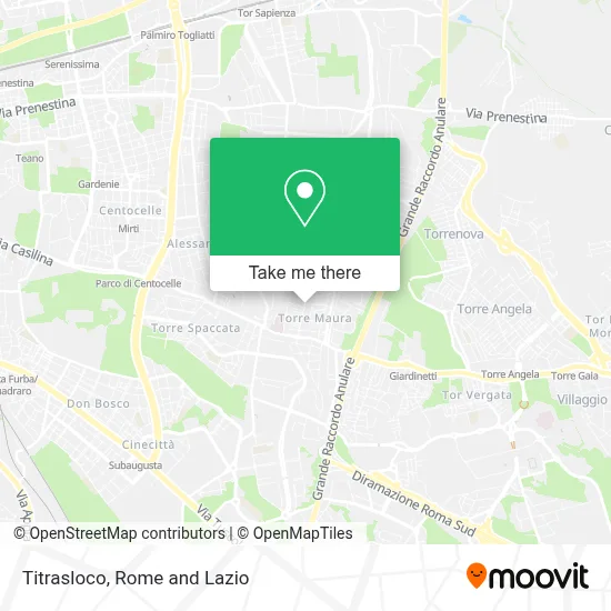 Titrasloco map