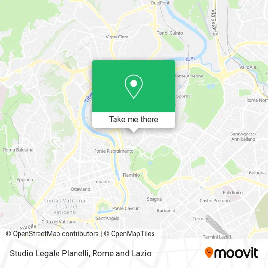 Studio Legale Planelli map