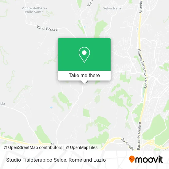 Studio Fisioterapico Selce map