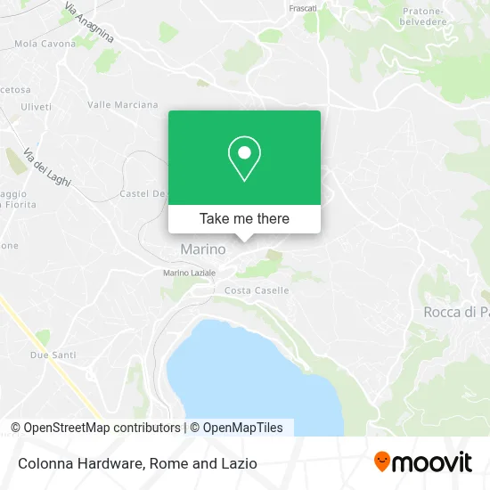 Colonna Hardware map