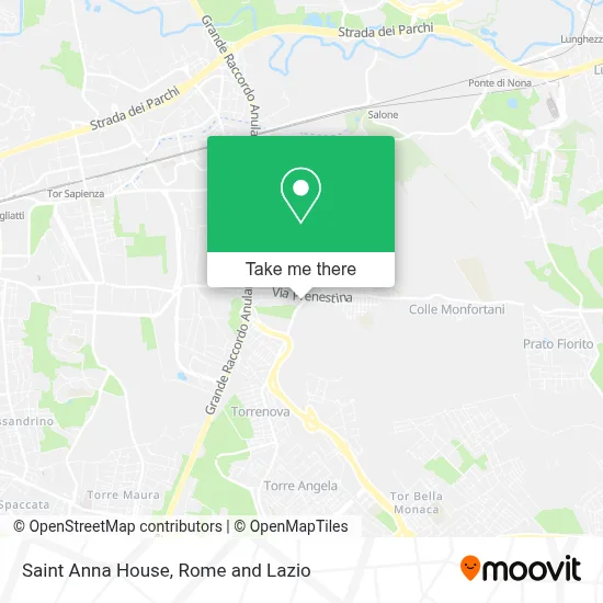 Saint Anna House map