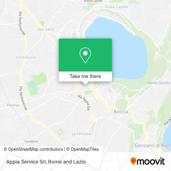 Appia Service Srl map