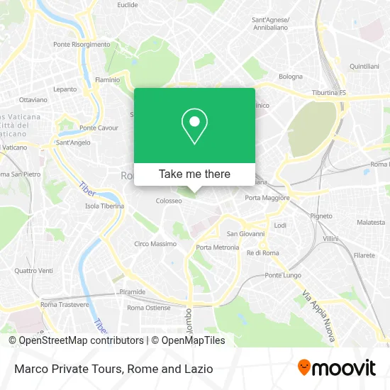 Marco Private Tours map