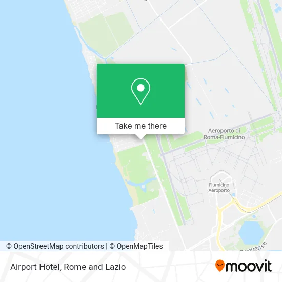 Airport Hotel map