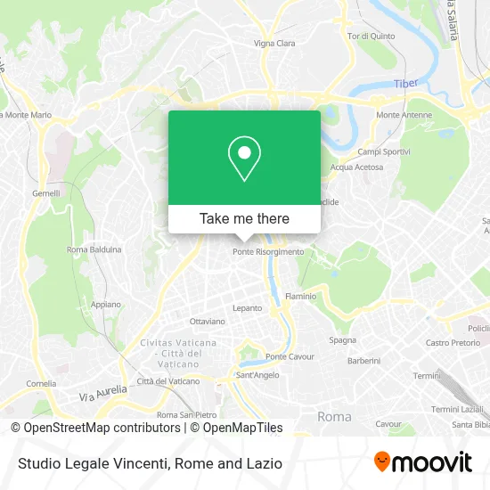 Studio Legale Vincenti map