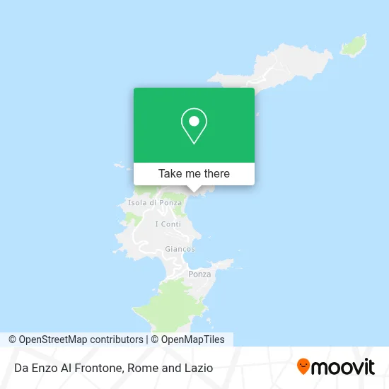 Da Enzo Al Frontone map